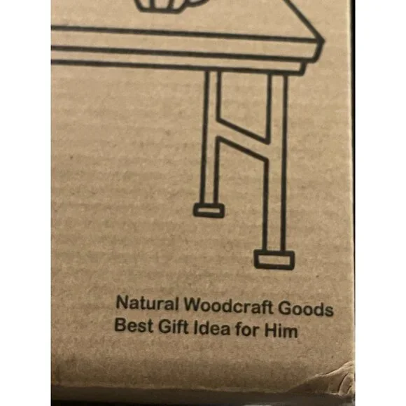 Wood Phone Docking Station Wood Nightstand Organizer Idea For Him,Perfect Gift - Picture 10 of 10